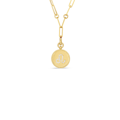 Leo Zodiac Medallion