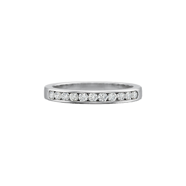 Channel Set Diamond Band