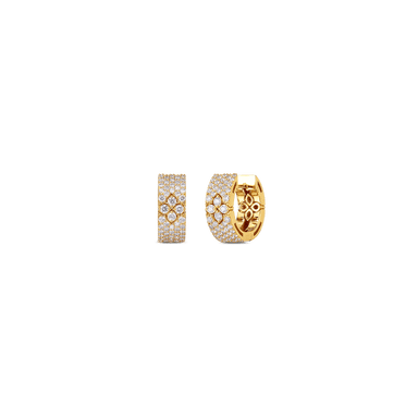 Diamond Love in Verona Hoop Earrings