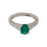 Emerald and Diamond Ring