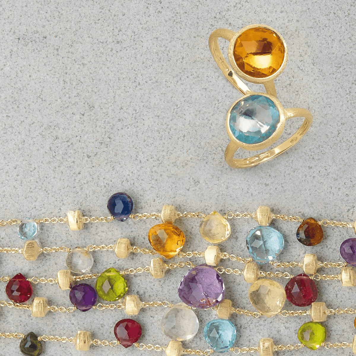 Citrine Jaipur Medium Ring