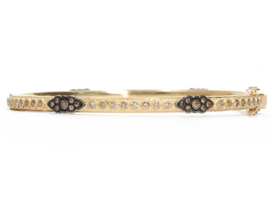 Stslvr/Blk Scroll Station Bracelet