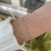 Diamond Lulu Jack Single Bezel Bracelet