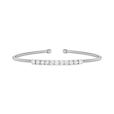 Ava Bea Flexi Cuff with Diamonds