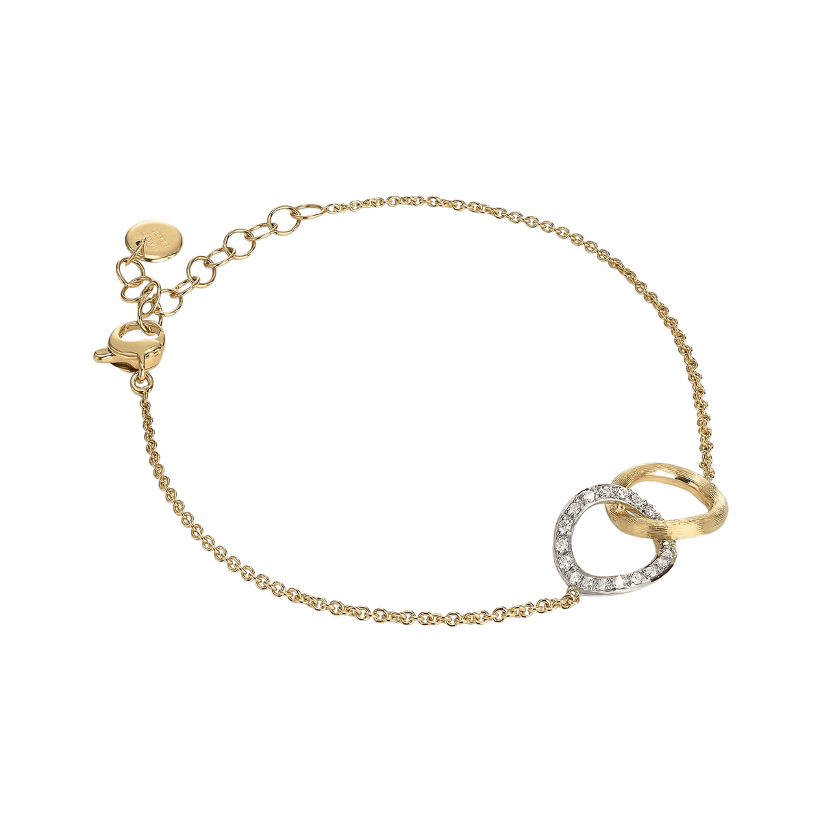 Jaipur Diamond Circle Link Bracelet