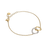 Jaipur Diamond Circle Link Bracelet