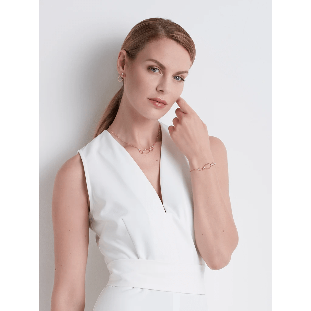 Marrakech Onde 18K Yellow Gold and Diamond Half Collar