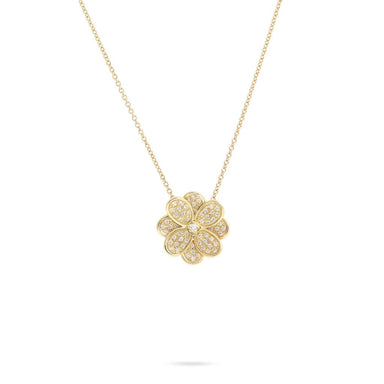 Lunaria Petali  Diamond Necklace