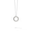 Diamond Masai Open Circle Necklace
