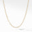 Stax Elongated Oval Link Necklace in 18K Yellow Gold