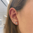 Jennifer Yamina Pointed Flower Stud Earrings