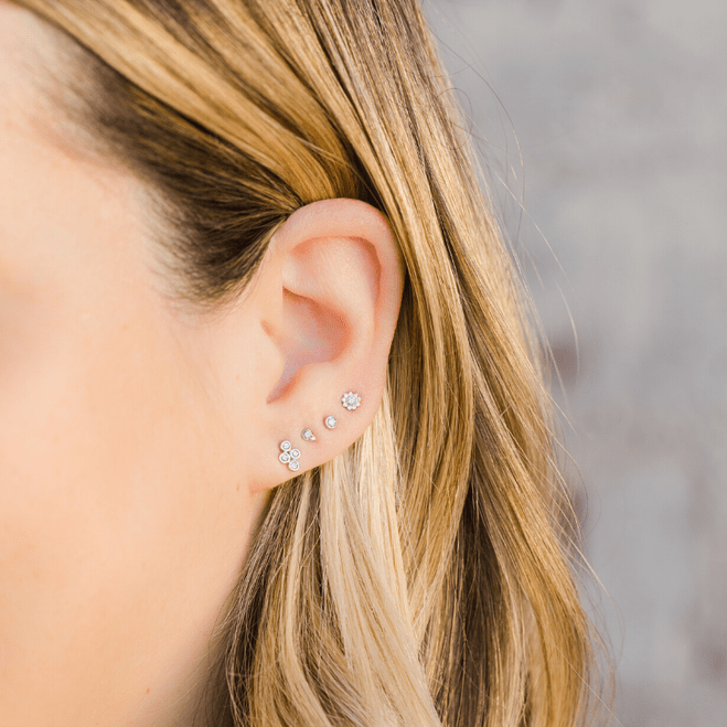 Sophia Ryan Petite Teardrop Stud Earrings