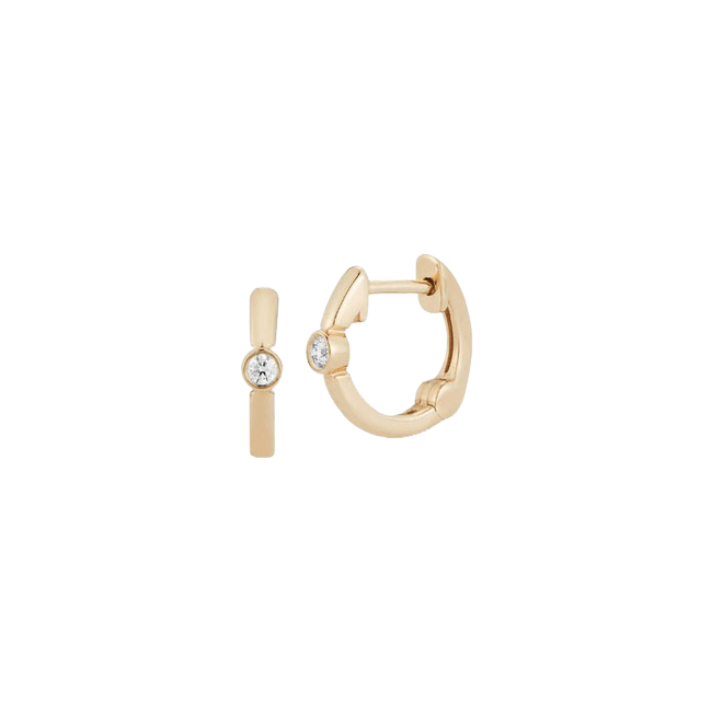 Lulu Jack Single Bezel Huggies