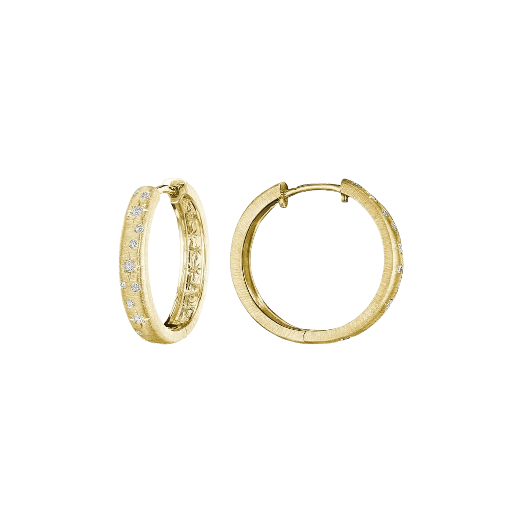 Galaxy Hoop Earrings