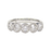 Milgrain 5 Diamond Ring
