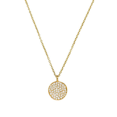 Diamond Stardust Flower Necklace