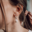 Fresh Water Pearl Hoop & Drop Earrings