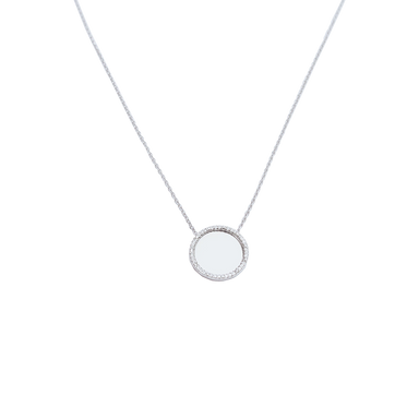 Diamond Circle Pendant