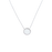 Diamond Circle Pendant