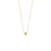 Round Pendant on Paper-Clip Chain