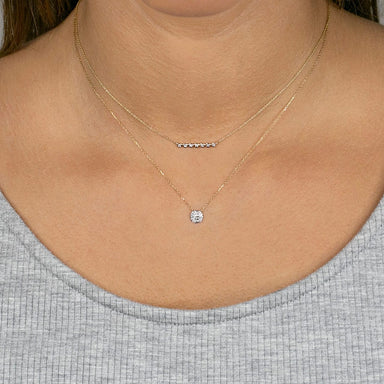 Lauren Joy Mini Disc Necklace (16 inches)