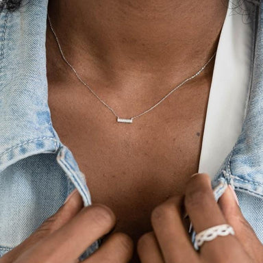 Sylvie Rose Bar Necklace (18 inches)