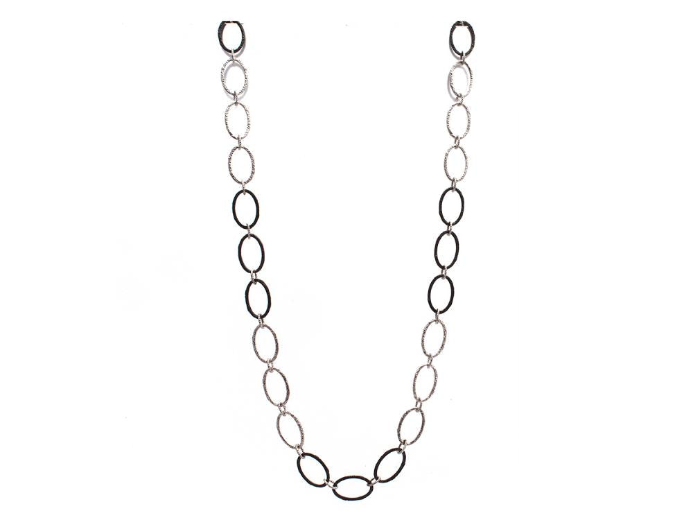 Stslvr Large Oval Link Necklace