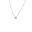 Diamond Center of My Universe Halo Eternal Pendant
