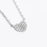 Pave Heart Necklace