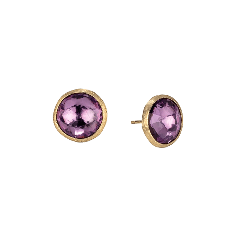 Amethyst Jaipur Stud Earrings