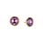 Amethyst Jaipur Stud Earrings