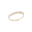 Millie Ryan Princess Cut Single Row Ring