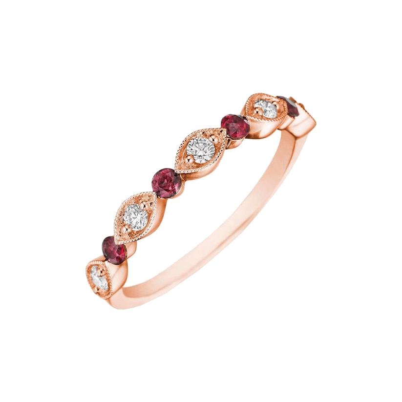 Ruby and Diamond Band