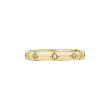 Starburst Diamond Band