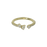 Pear & Round Constellation Band