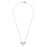 Cherish Mixed Link Fan Necklace with Diamonds