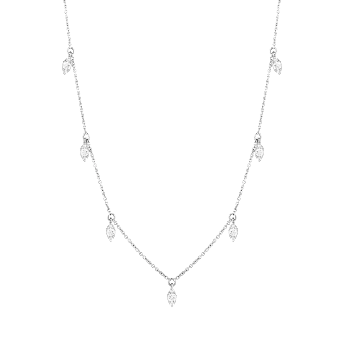 Sophia Ryan Marquise Station Necklace