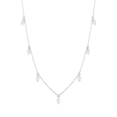 Sophia Ryan Marquise Station Necklace