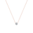Diamond Lauren Joy Mini Necklace (18 inches)