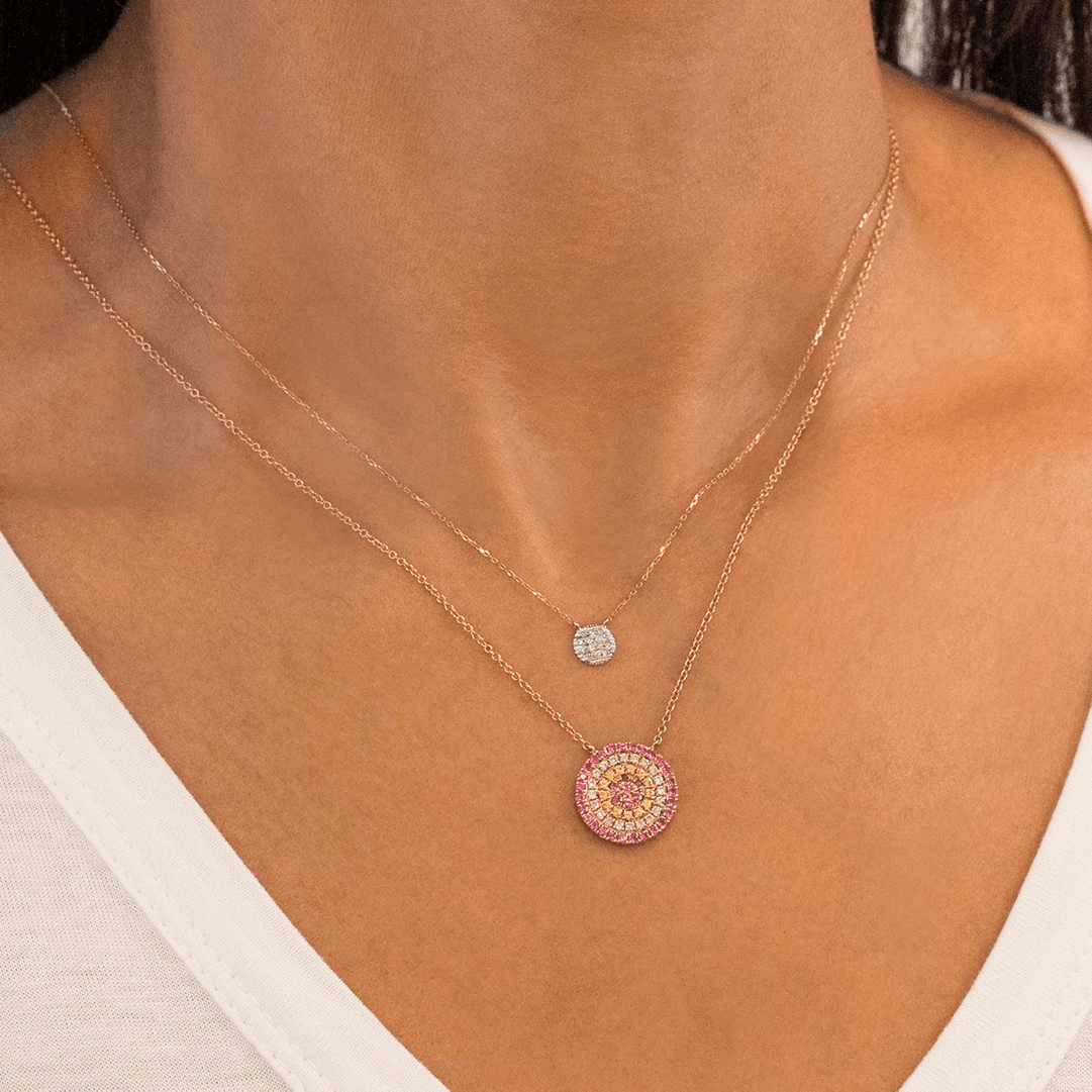 Diamond Lauren Joy Mini Necklace (18 inches)