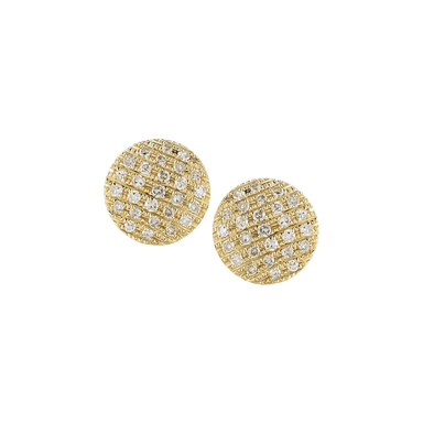 Lauren Joy Medium Disc Studs
