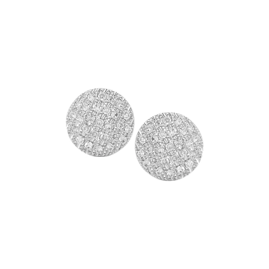 Lauren Joy Medium Disc Studs