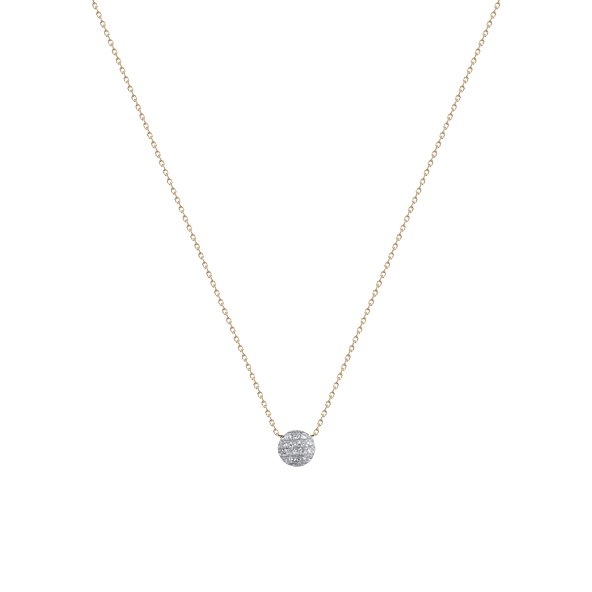 Lauren Joy Mini Disc Necklace (18 inches)