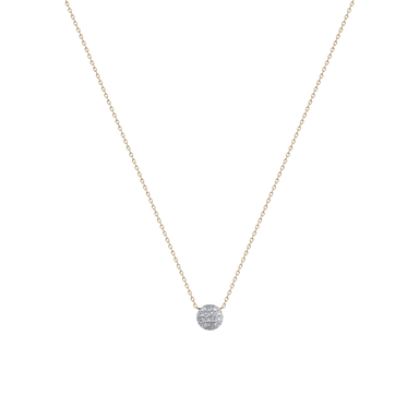 Lauren Joy Mini Disc Necklace (16 inches)