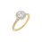 Diamond Halo Ring