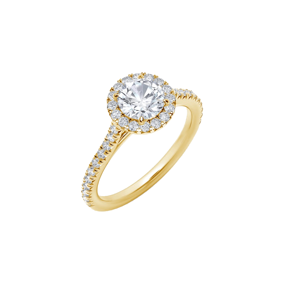 Diamond Halo Ring