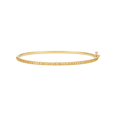 Yellow Sapphire Stackable Bangle
