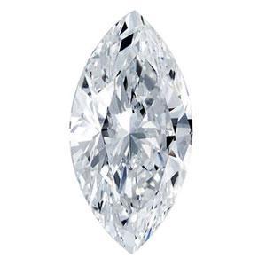0.51 Carat Marquise Diamond L Color VS1 Clarity