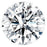 0.54 Carat Round Diamond E Color VVS1 Clarity