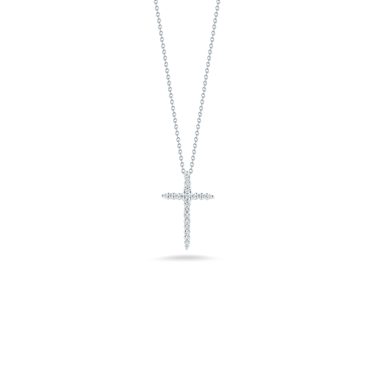 Tiny Treasures Sliver Diamond Cross Pendant